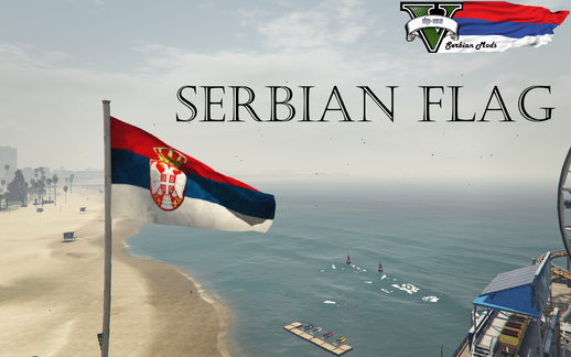 Serbian Flag / Srbijanska Zastava - New Version