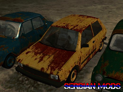 Zastava Yugo Koral 55 Rusty