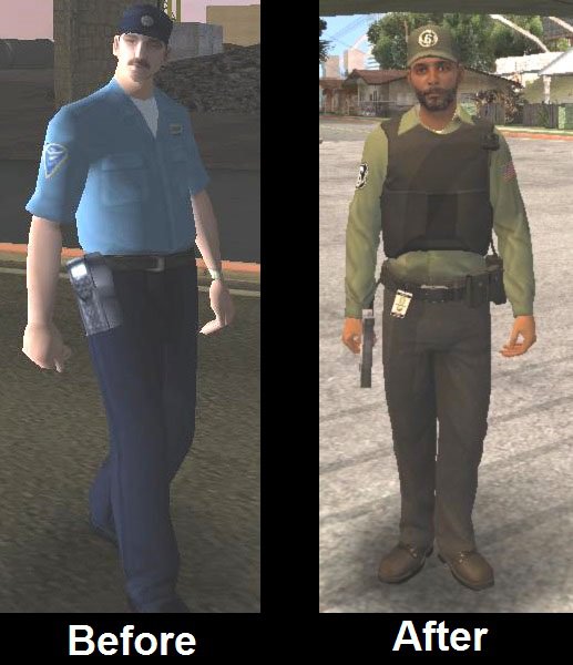 GTA V Security Man