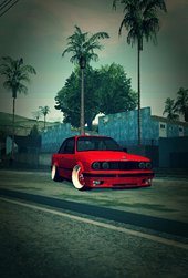 BMW E30 camber LOW