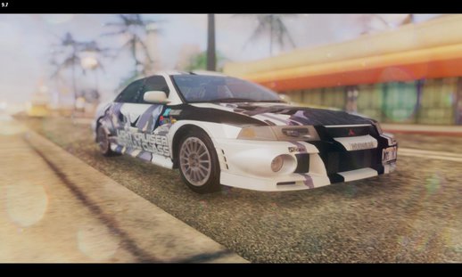 Mitsubishi Lancer EVO VI Tenryuu Itasha