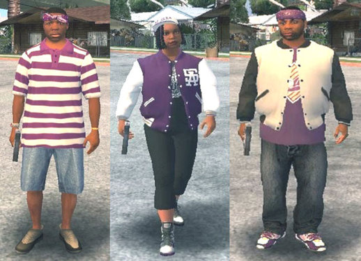 GTA V Ballas Gang