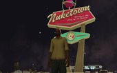 Welcome to Nuketown 2025 Sign from Black Ops 2