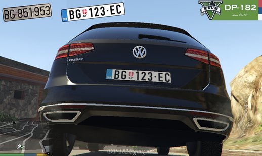 Serbian Licence plates / Srpske tablice