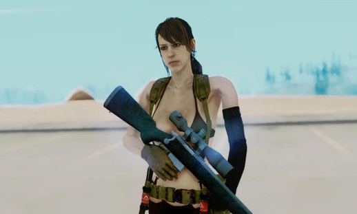 Metal Gear Solid V Phantom Pain Quiet