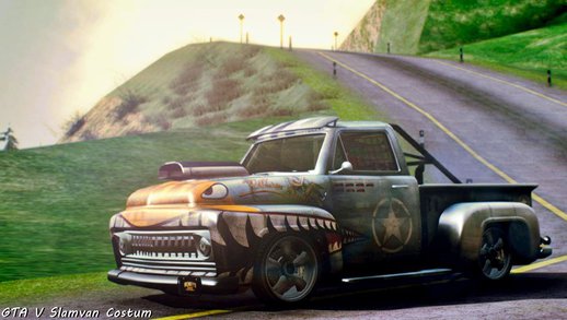 GTA V Slamvan Custom (DLC Lowrider Custom Classic)