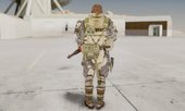 Metal Gear Solid V Phantom Pain Venom Snake Battle Dress