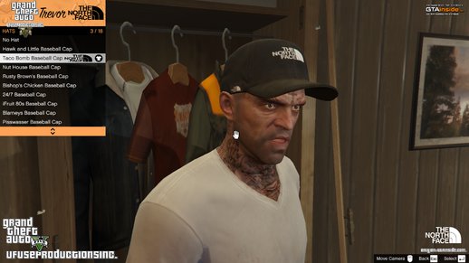 Trevor - The North Face Cap HD V1.8