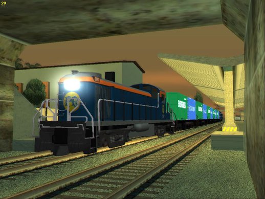 ALCO RS3 Diesel Electric Shunter Locomotive (P.N.R Blue-Orange Stripe 2012 Livery)