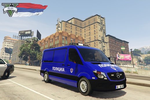 Police Van (Serbia) - Policijska Marica (Srbija) - V2 - [Replace]