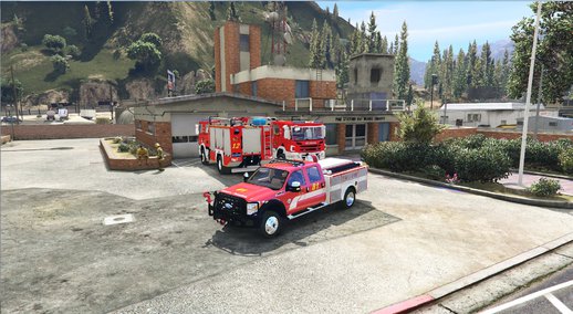 Ford F350 Swiss - Firetruck GE SIS