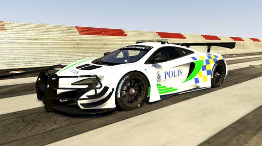 Malaysia Police PDRM McLaren 650s GT3