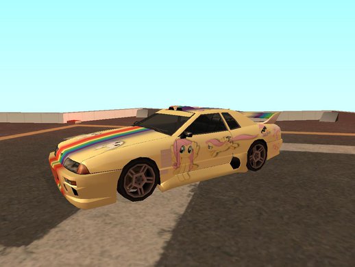 Elegy MLP Fluttershy Paint Job