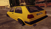 VW Golf Mk2 Lemon