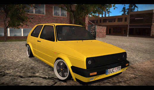 VW Golf Mk2 Lemon