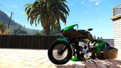 Honda cb750 Bagger 1.0 [ANIMATED]