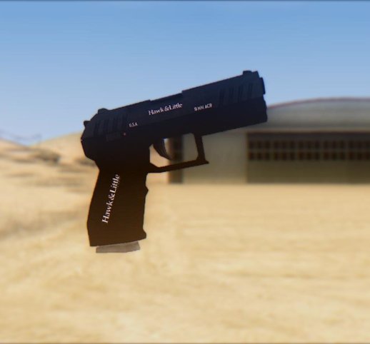 GTA V Hawk & Little Combat Pistol