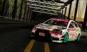 Mitsubishi Lancer Evo X w/ Racing Miku 2016 Itasha