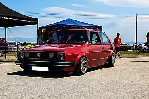 VW Golf 2 GTI Handling 