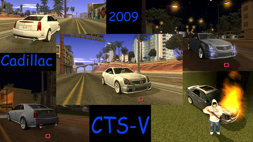 Cadillac CTS-V 2009 + no txd version for Android