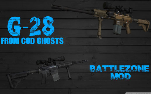 G-28 Custom from COD Ghosts