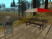 Nuevas Cabañas en el Bosque y Monte Chiliad (BETA)