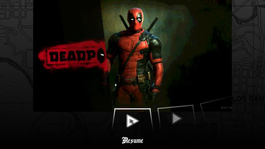 Menu + Loadscreen Deadpool Mobile