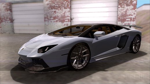 Lamborghini Aventador LP700-4 LB Walk with no fenders