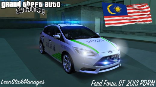 Ford Focus ST 2013 PDRM