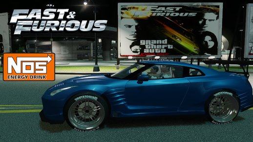 Nissan GTR Fast and Furious Movie car