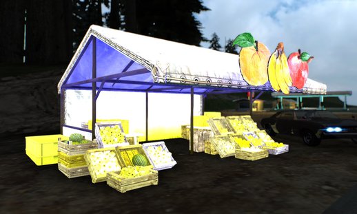 GTA V Fruit Stand