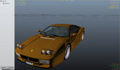 Gold Ferrari 512 TR evo TESTAROSSA PACK BBS Wheels + Sounds