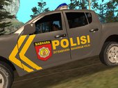 Mitsubishi L200 Indonesian Police