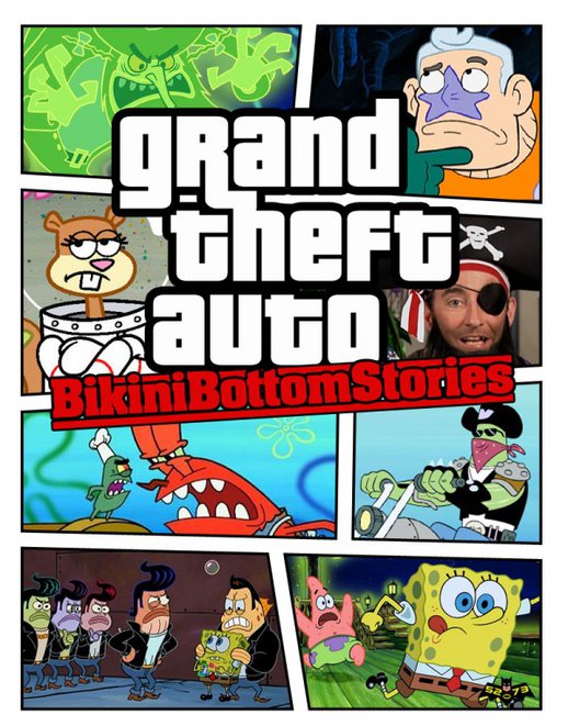 GTA Bikini Bottom (Spongebob) (New Install)