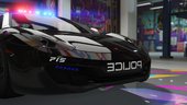 McLaren MP4 12C | Hot Pursuit Police [Add-on / Replace | Template]