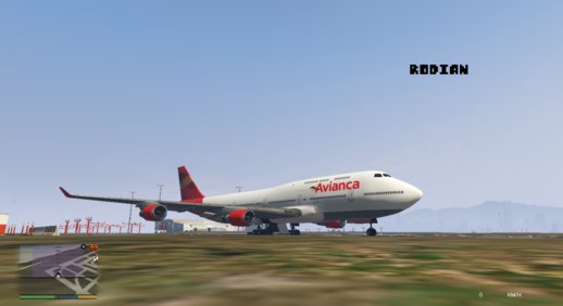 Avianca Texture For Jet