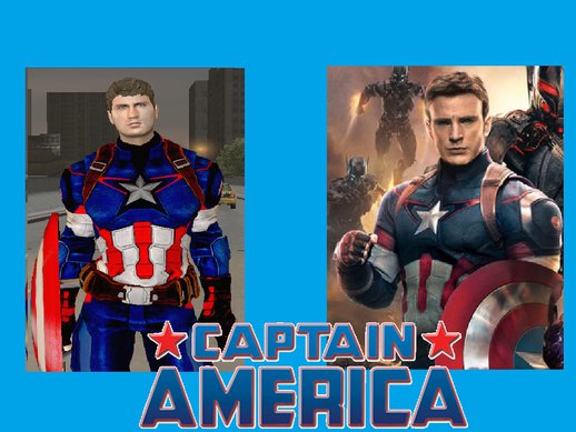 Captain America Skin And Shield Mod