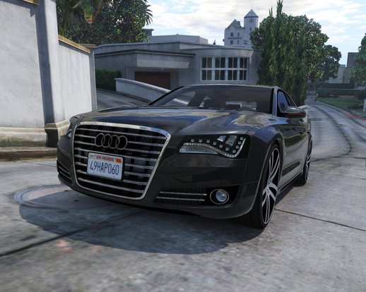 2012 Audi A8L W12 [Add-On / Replace]