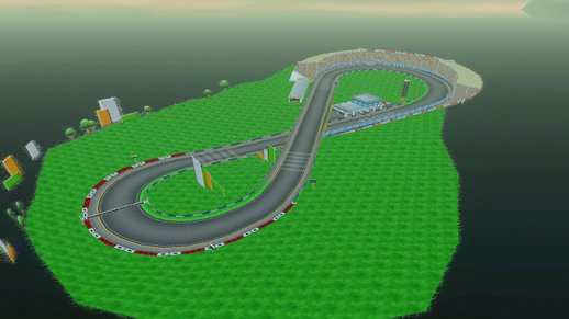 Mario Kart Wii Figure 8 Circuit Custom Track