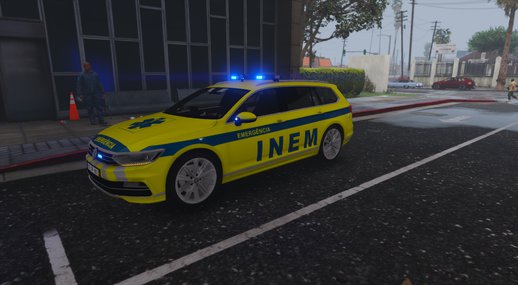 Portuguese National Health Service - Inem Volkswagen Passat [add-on][paintjob]