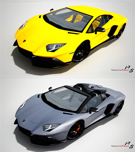 2013 Lamborghini Aventador LP720-4 and Roadster Version