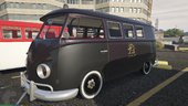 1960s Ambulance/Police Van (English-Persian) Volkswagen Transporter