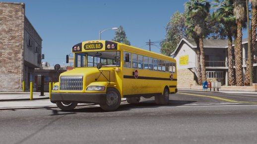 Caisson Elementary C School Bus [Add-On / Replace | Wipers]