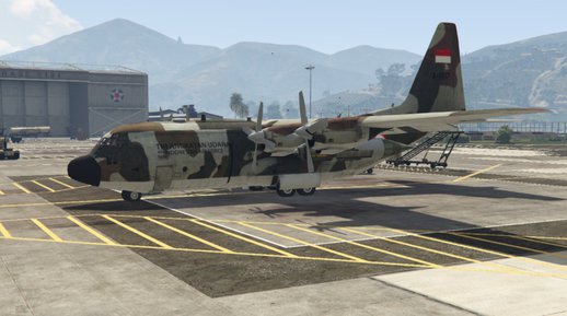 Indonesian Air Force C-130 Skin