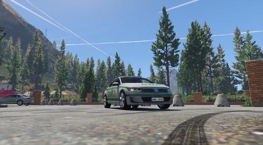 Portuguese National Republican Guard - VW Passat [Replaced - Sheriff] v1.0