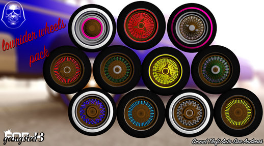 Lowrider Wheels Pack