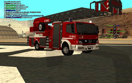 Mercedes Benz Atego Drabina