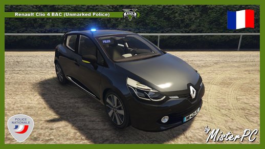 Renault Clio 4 BAC (Unmarked Police)