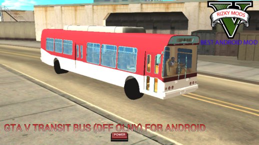 GTA V Transit Bus (DFF ONLY) for Android