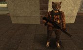 HIPSTER FELINE SKIN GTA Online (normal map) 